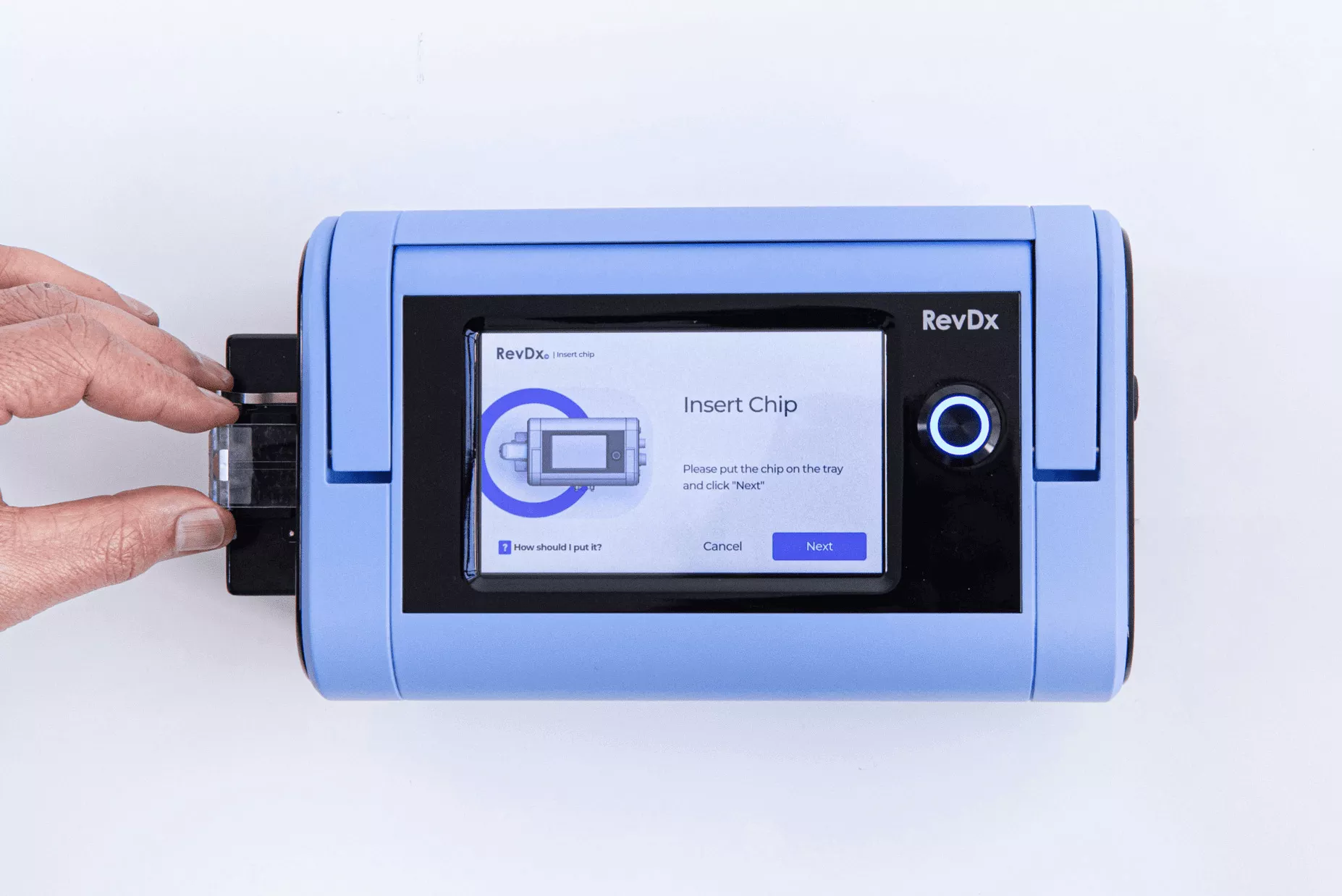 RevDx™ Portable Blood Lab: Rapid Fingertip CBC & Digital Microscopy