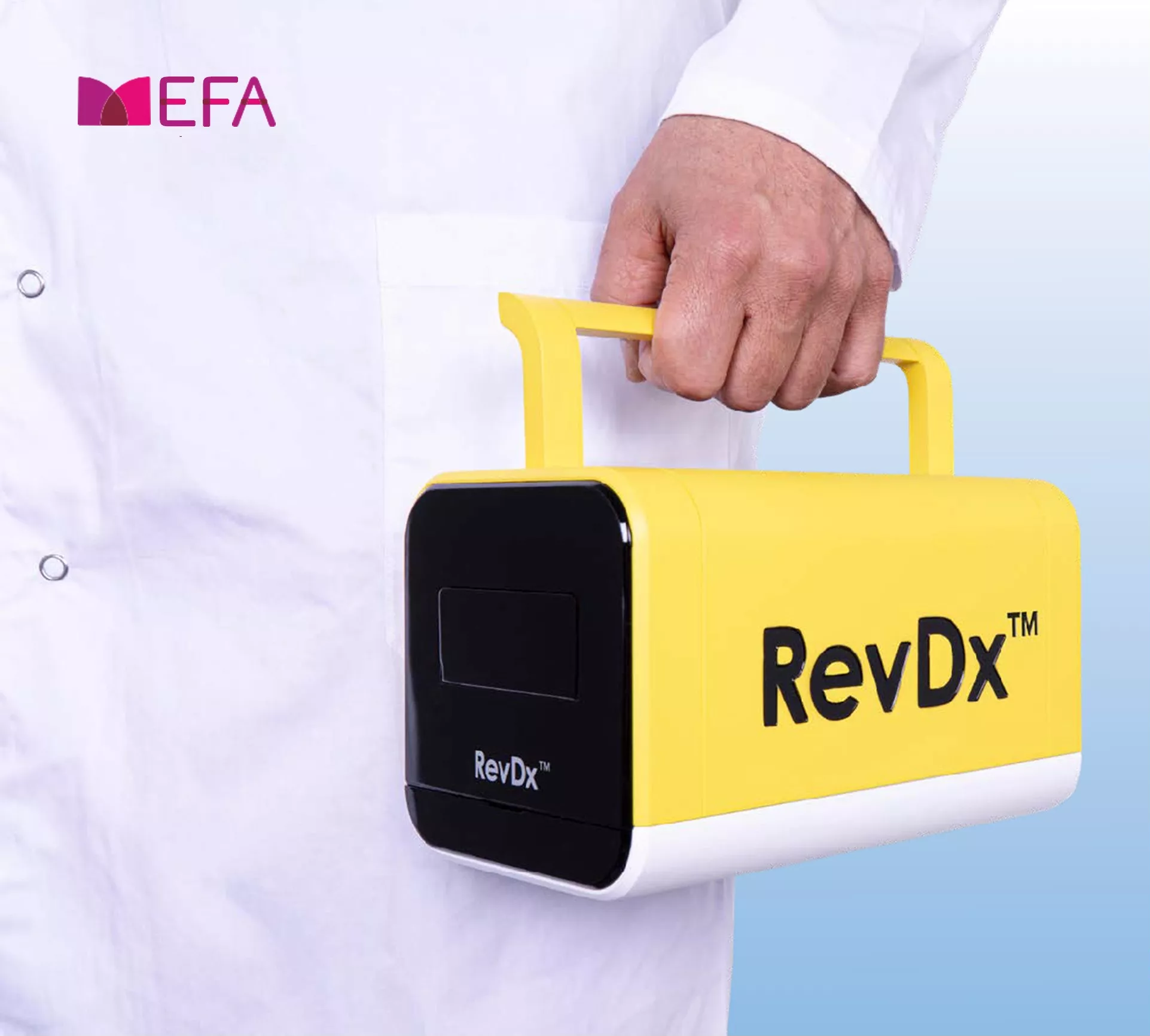 RevDx™ Portable Blood Lab: Rapid Fingertip CBC & Digital Microscopy
