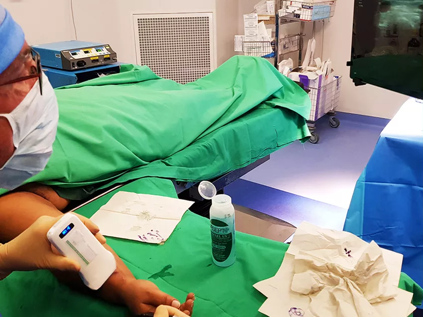 KONTED C10TX: 3-in-1 Wireless Handheld Ultrasound (Convex, Linear, Cardiac)