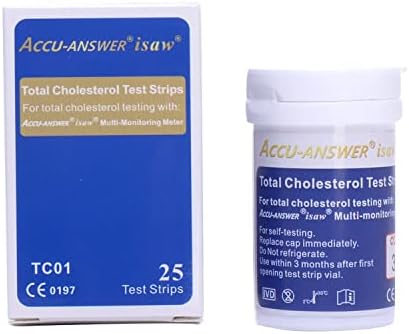 Accu-Answer ISAW Total Cholesterol Strips (25pcs)