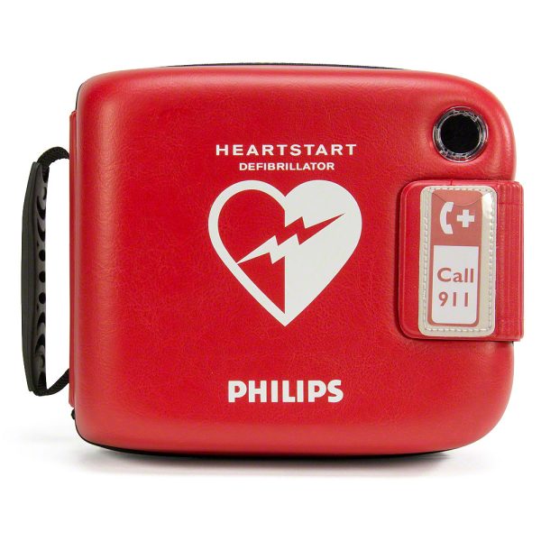 Κόκκινη Προστατευτική θήκη απινιδωτή philips HeartStart FRx, defibrillator red case