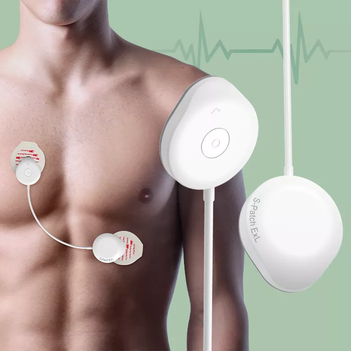 Wellysis S-Patch ExL: AI-Powered Wearable ECG Patch & Wireless Holter
