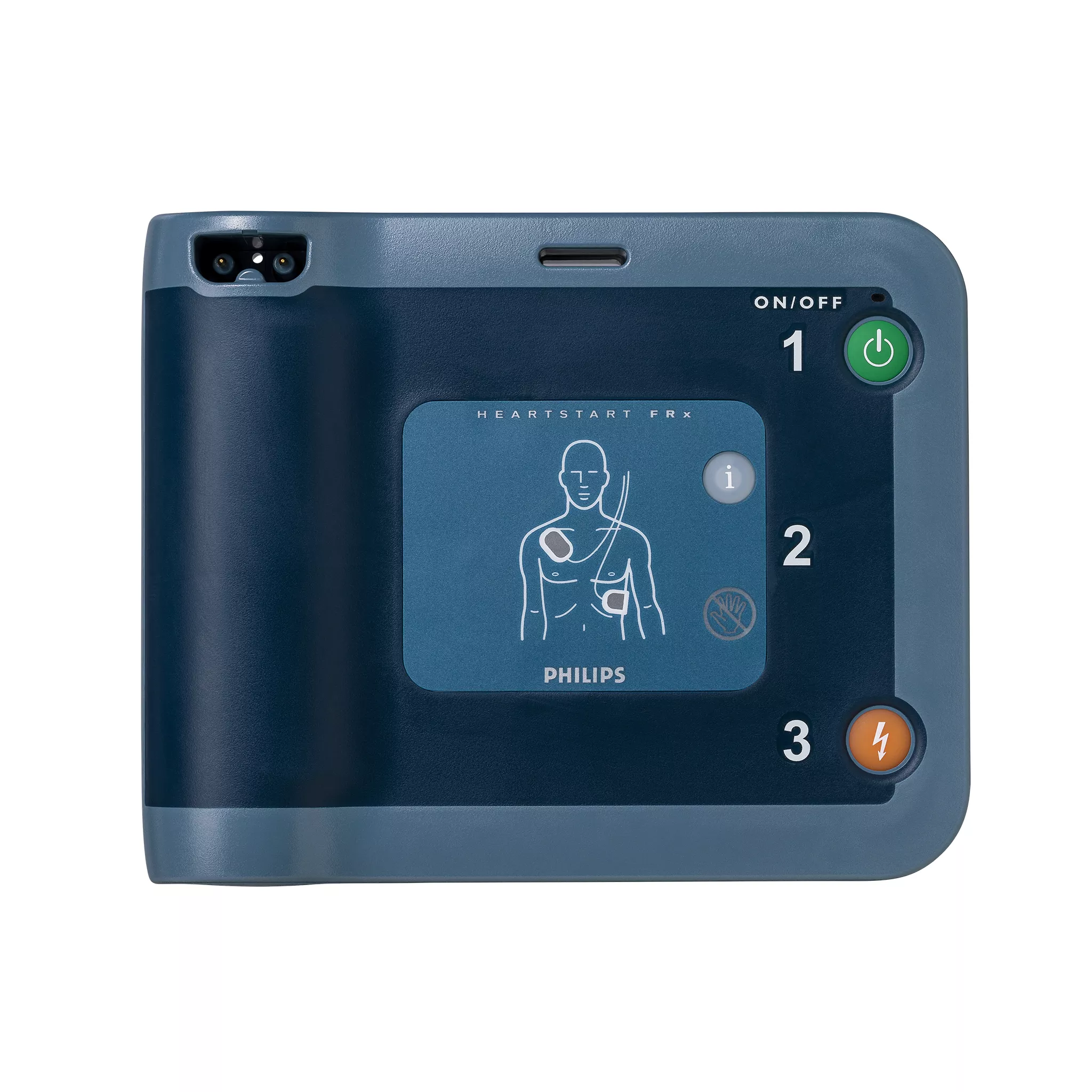 Philips HeartStart FRx AED: Rugged Automated External Defibrillator with Quick Shock