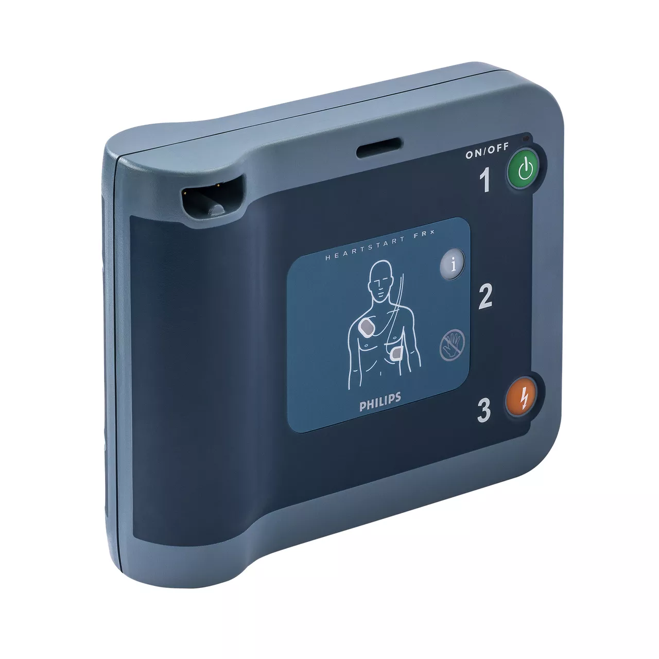 Philips HeartStart FRx AED: Rugged Automated External Defibrillator with Quick Shock