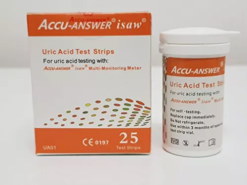 Accu-Answer ISAW Hemoglobin Strips (50 Pack): Professional Anemia & Hgb Testing