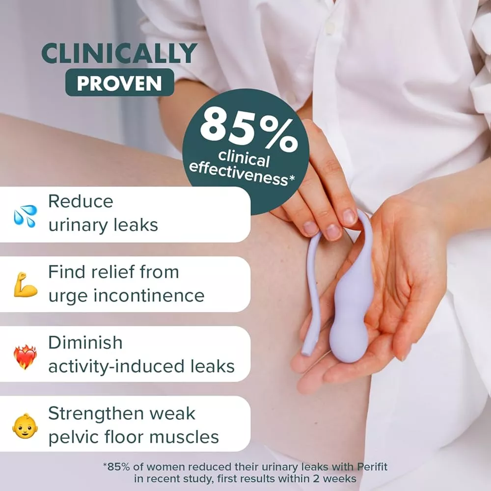 Perifit Care+ | Advanced Smart Kegel Trainer with Motion Detection & Multi-Position