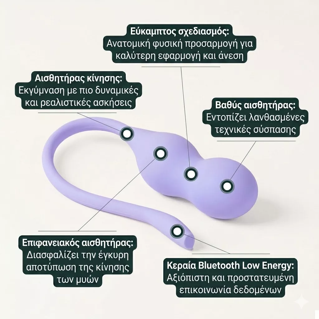 Perifit Care+ | Advanced Smart Kegel Trainer with Motion Detection & Multi-Position